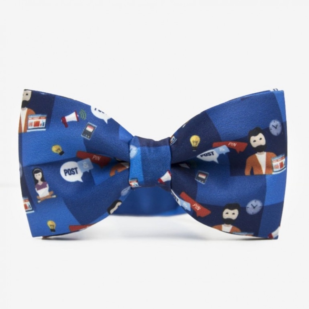 New Man Bow Tie Social Love